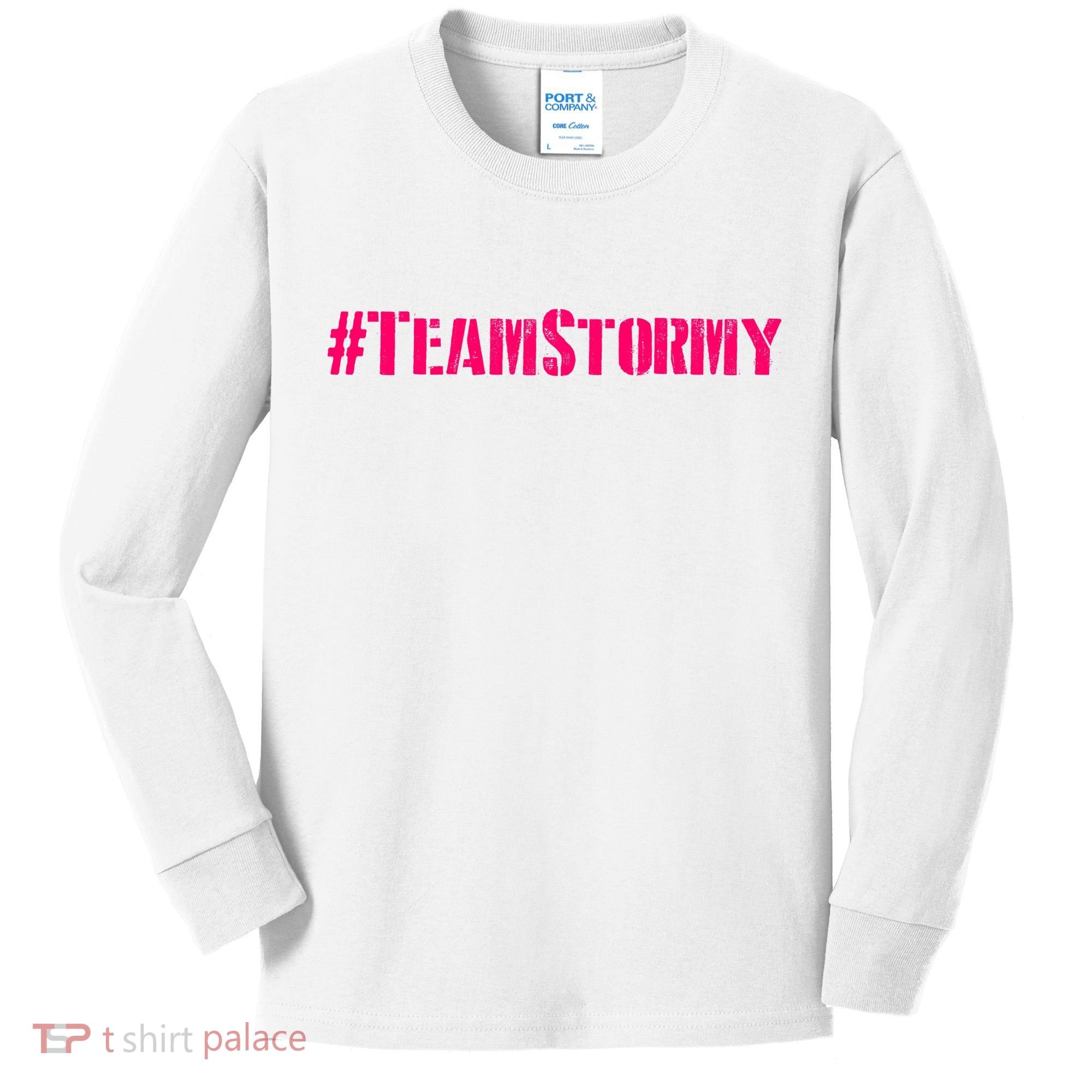 Team Stormy Kids Long Sleeve Shirt