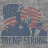 Trump Strong Toddler Hoodie thumb 2