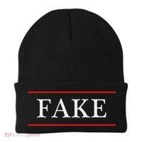 That Says The Word Fake On It Beanie thumb 0
