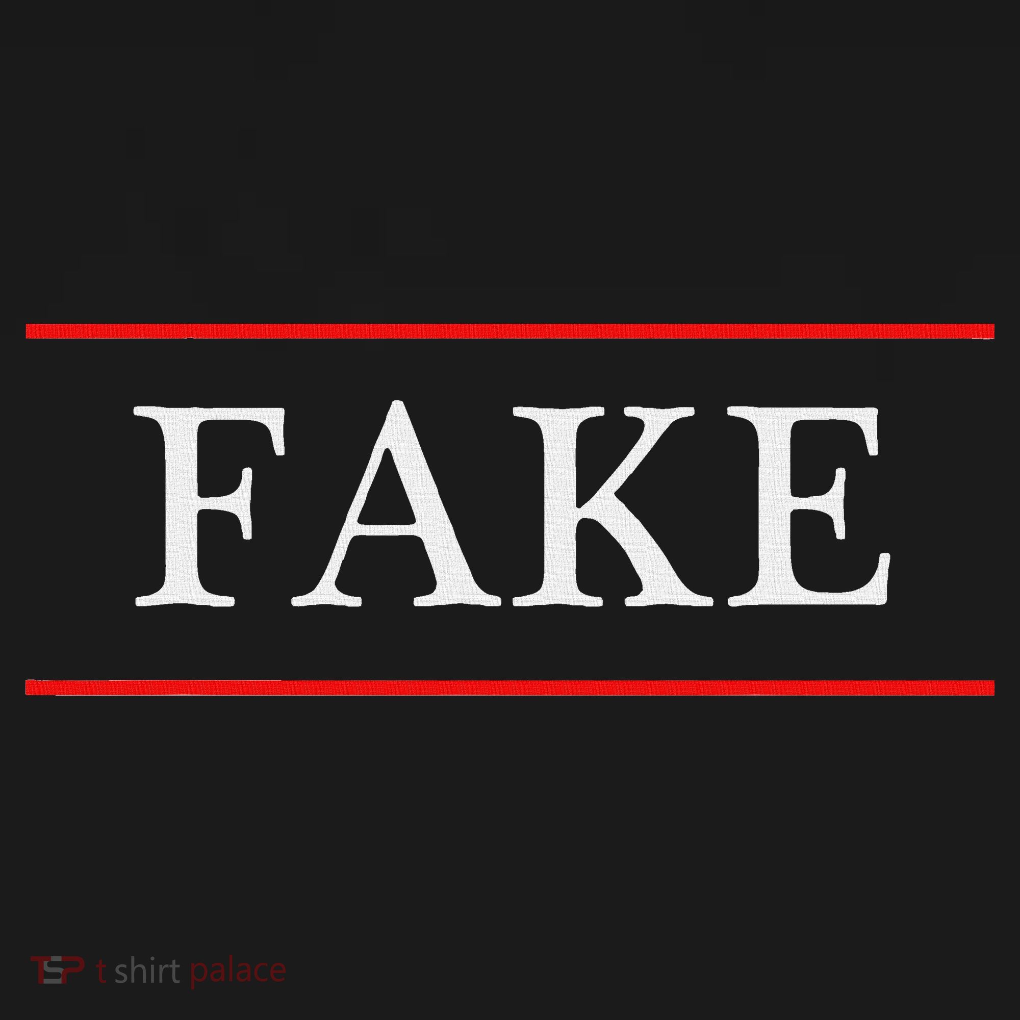 That Says The Word Fake On It Coaster