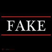 That Says The Word Fake On It Mousepad thumb 1