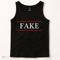 That Says The Word Fake On It Tank Top thumb 2