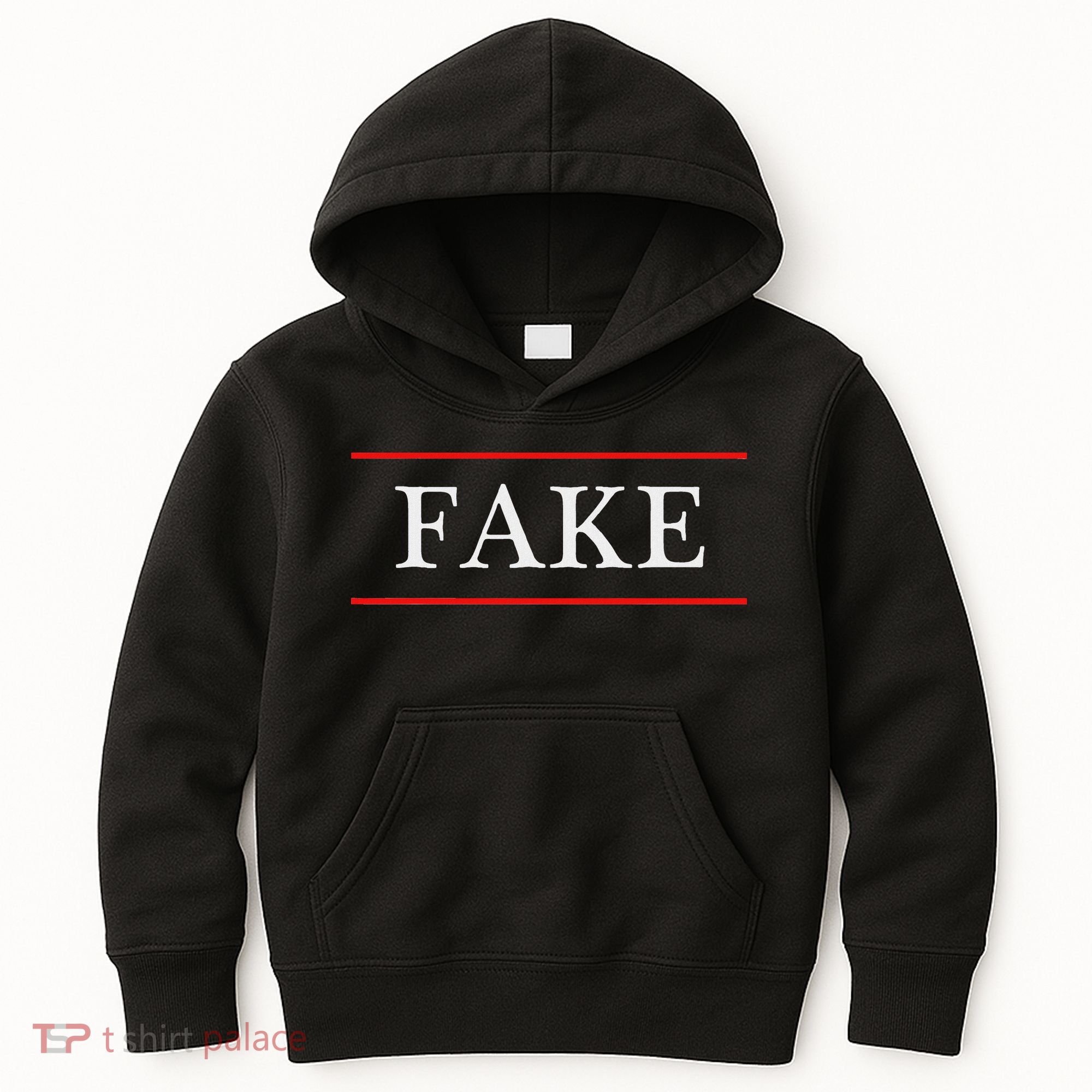 That Says The Word Fake On It Kids Hoodie