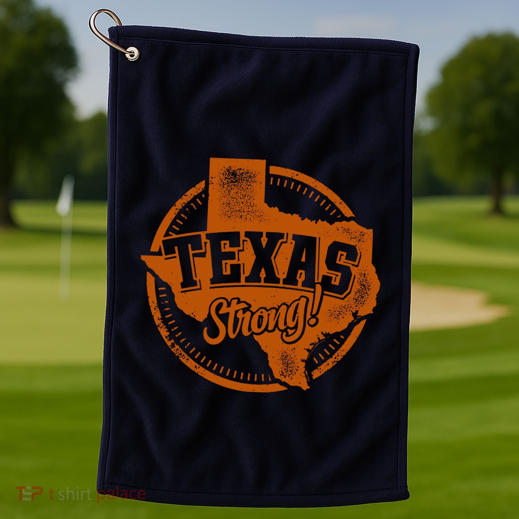 Texas Strong Golf Towel
