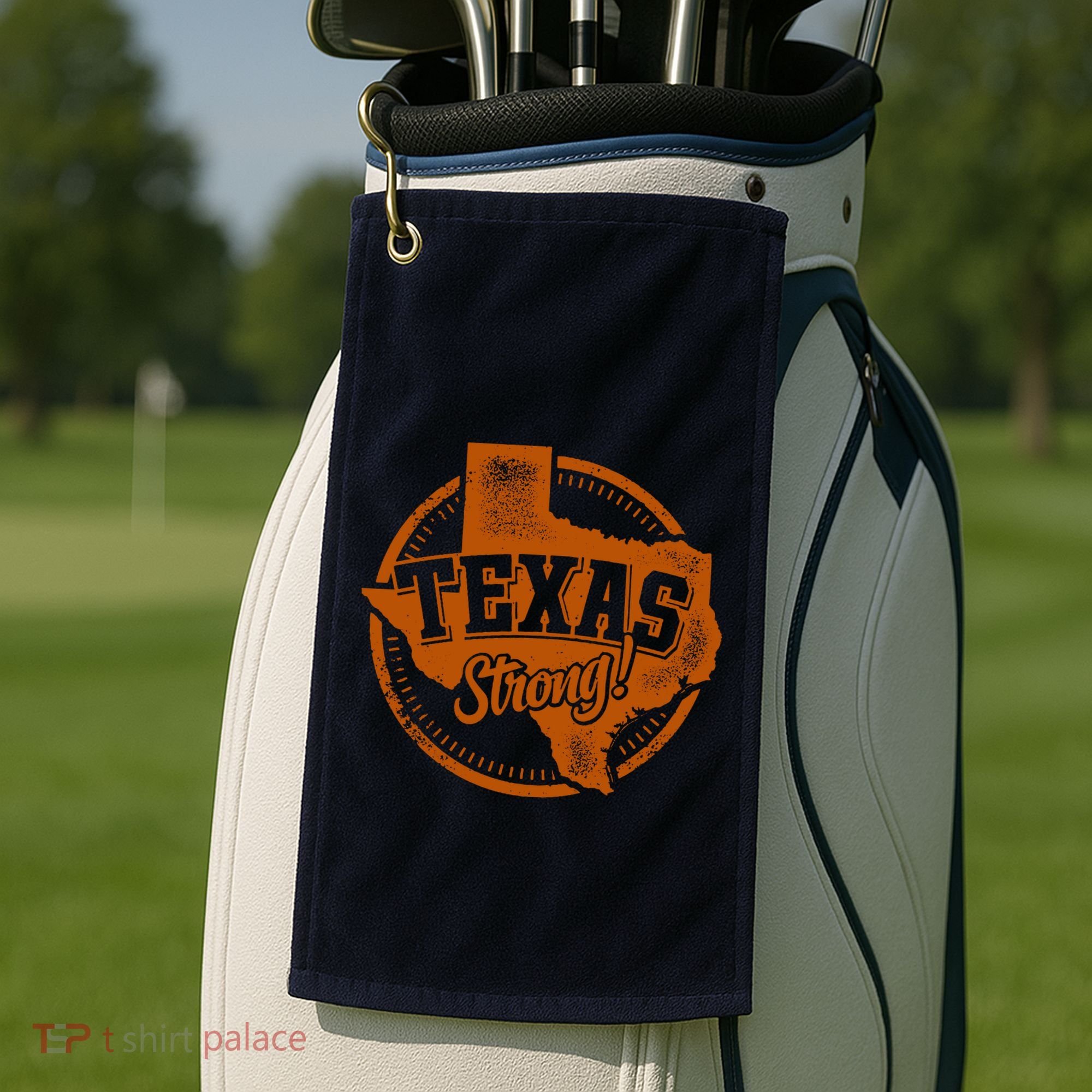 Texas Strong Golf Towel