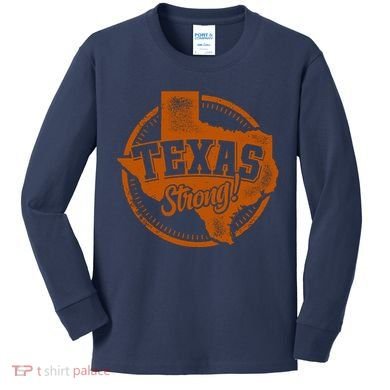 Texas Strong Kids Long Sleeve Shirt