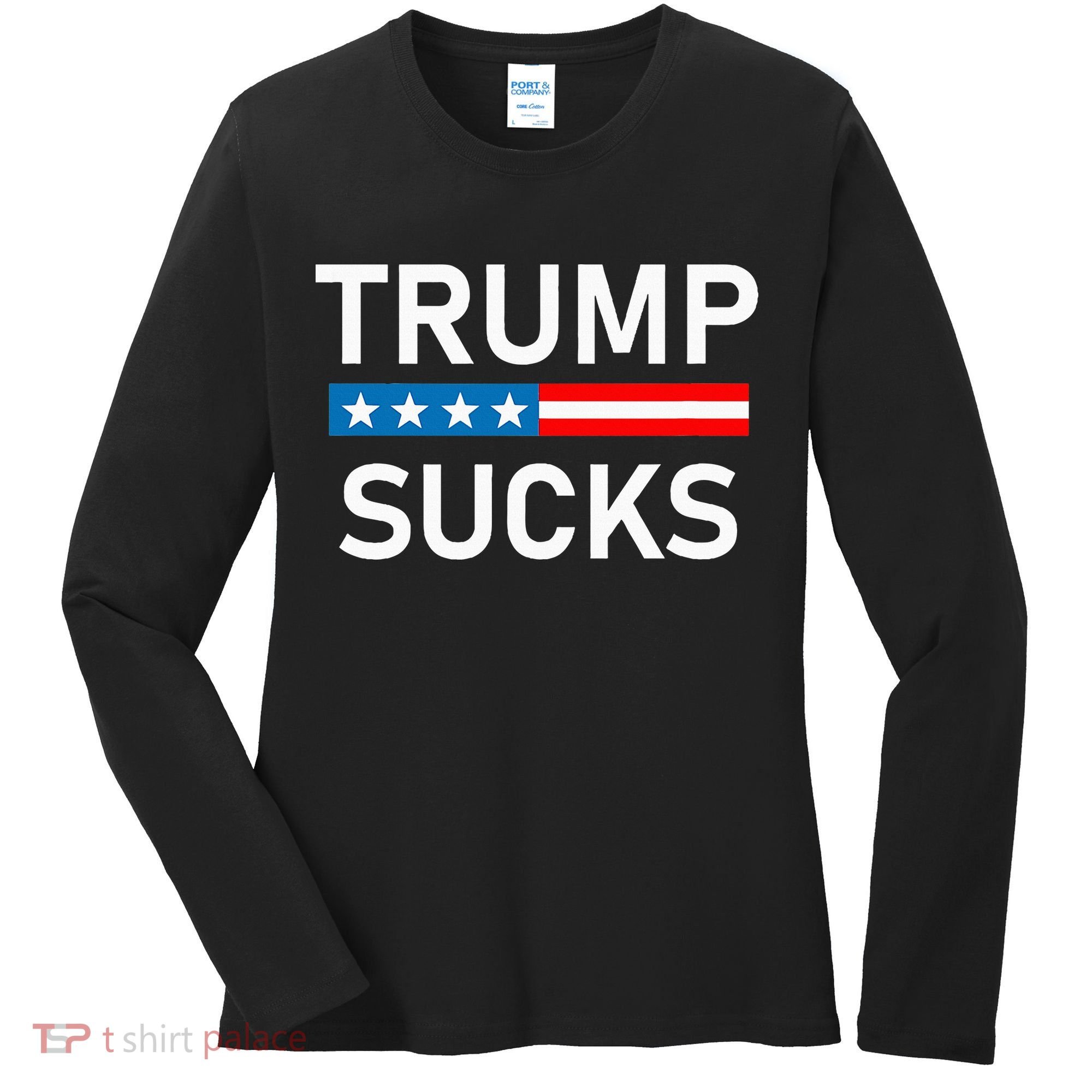 Trump Sucks Women's Long Sleeve Shirt