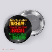 Teach So They Can Dream Excel Believe Black History Month Button thumb 0