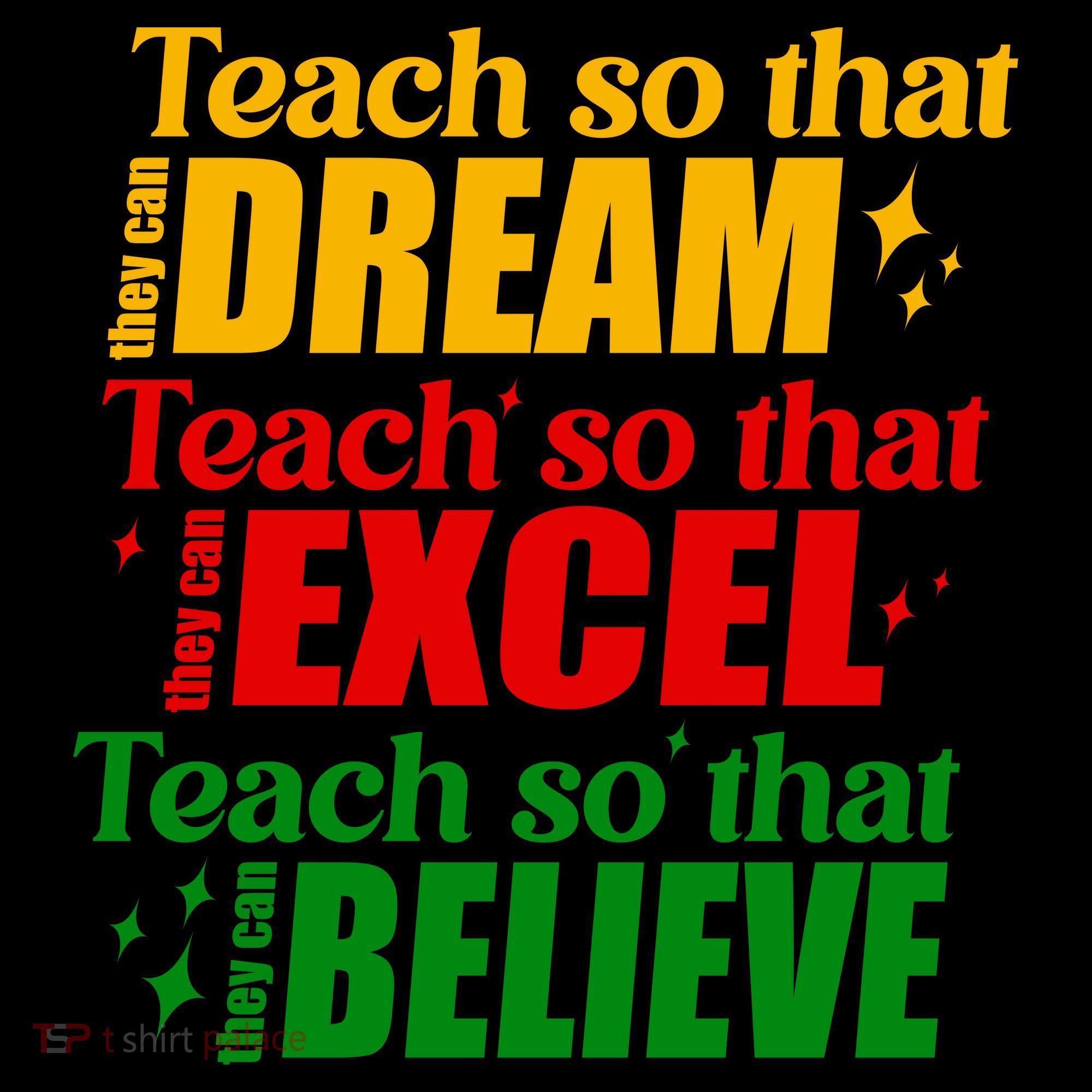 Teach So They Can Dream Excel Believe Black History Month Coffee Mug