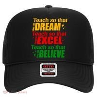 Teach So They Can Dream Excel Believe Black History Month Hat thumb 0