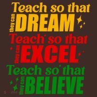 Teach So They Can Dream Excel Believe Black History Month Coaster thumb 2