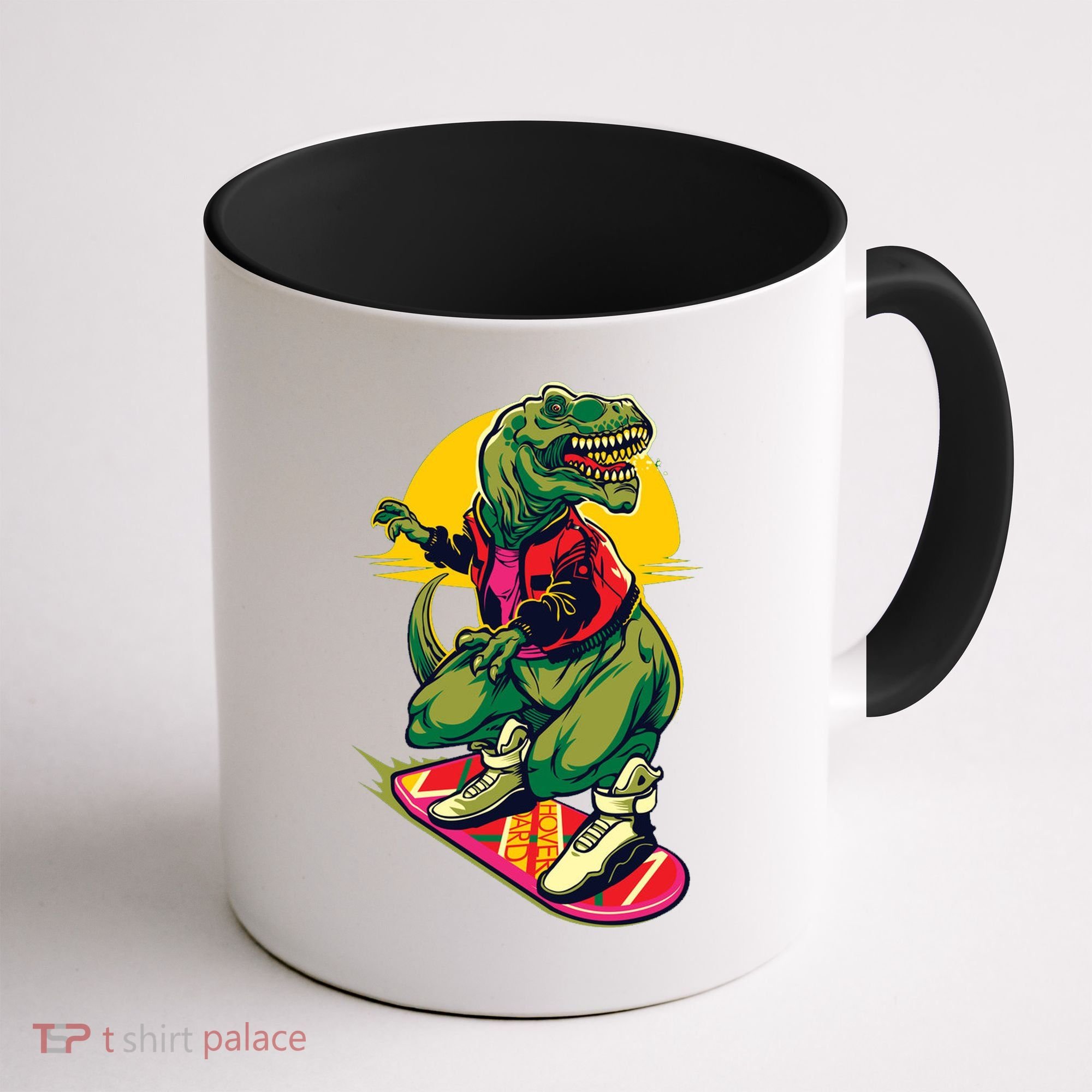 Trex Skating Coffee Mug