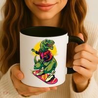 Trex Skating Coffee Mug thumb 3