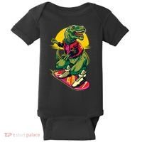 Trex Skating Baby Bodysuit thumb 0
