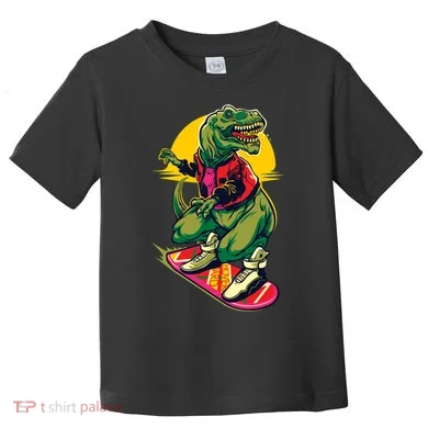 Trex Skating Toddler T-Shirt