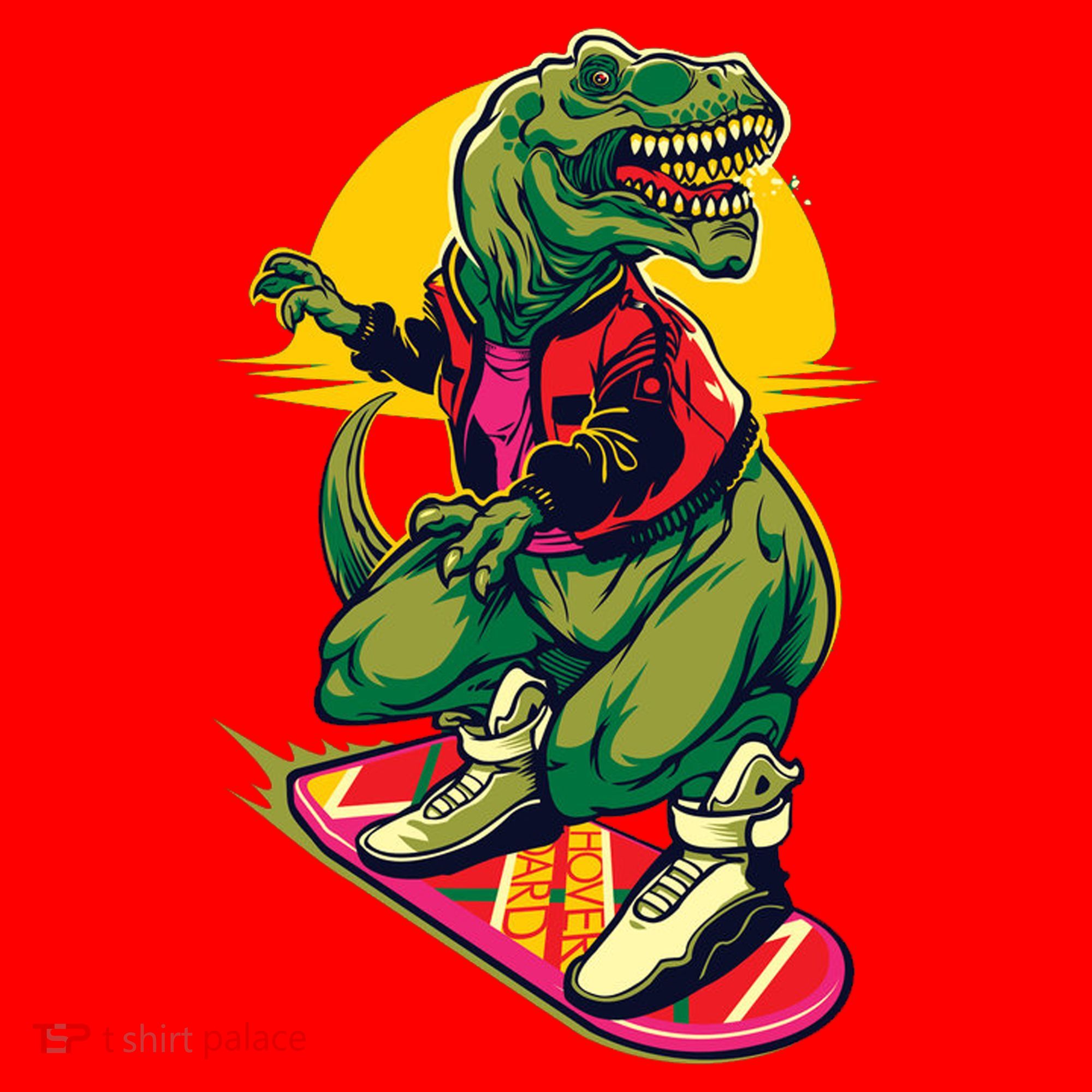 Trex Skating Santa Hat