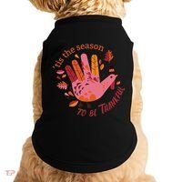 Thankful Season Turkey Doggie Tank thumb 0