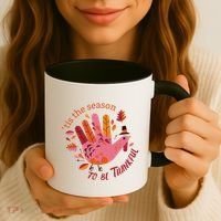 Thankful Season Turkey Coffee Mug thumb 3