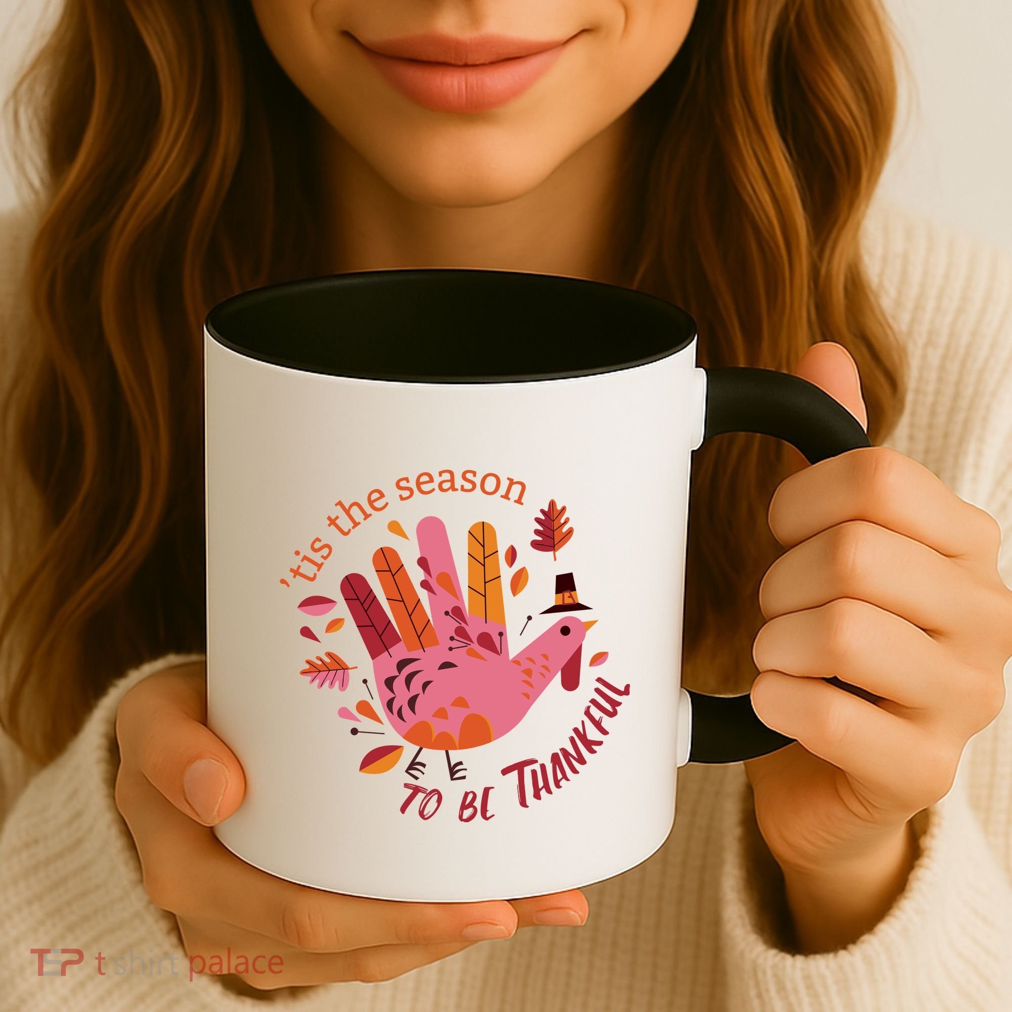 Thankful Season Turkey Coffee Mug