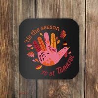 Thankful Season Turkey Coaster thumb 0