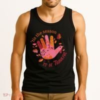 Thankful Season Turkey Tank Top thumb 3