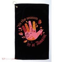 Thankful Season Turkey Golf Towel thumb 0