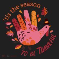 Thankful Season Turkey Golf Towel thumb 3