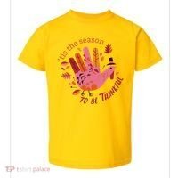 Thankful Season Turkey Toddler T-Shirt thumb 0