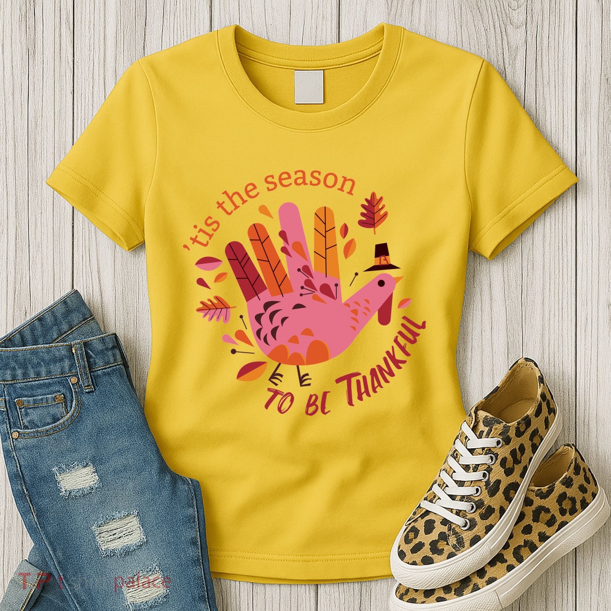 Thankful Season Turkey Women's T-Shirt