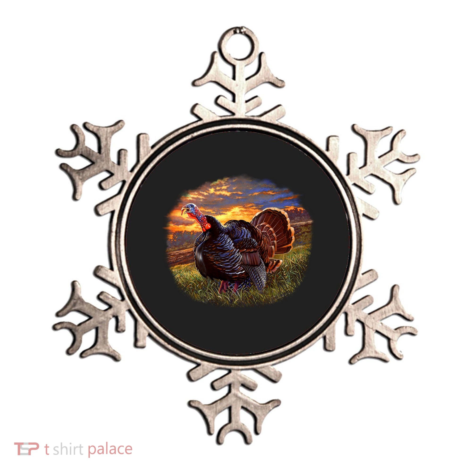 The Sunrise Turkey Ornament