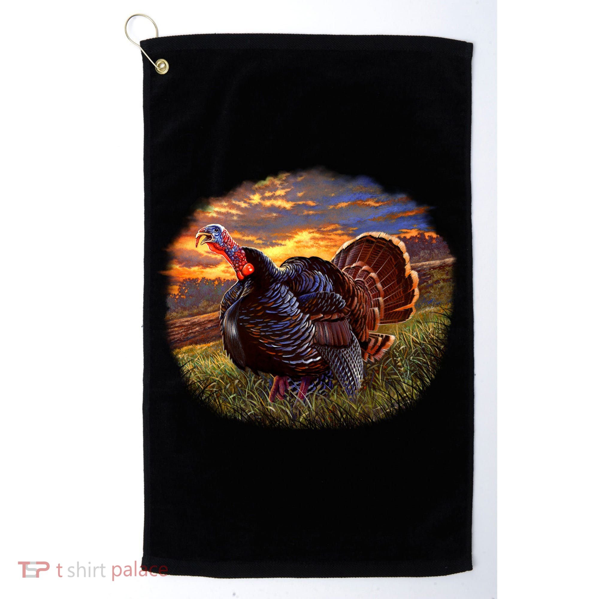 The Sunrise Turkey Golf Towel