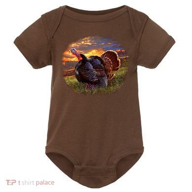 The Sunrise Turkey Baby Bodysuit
