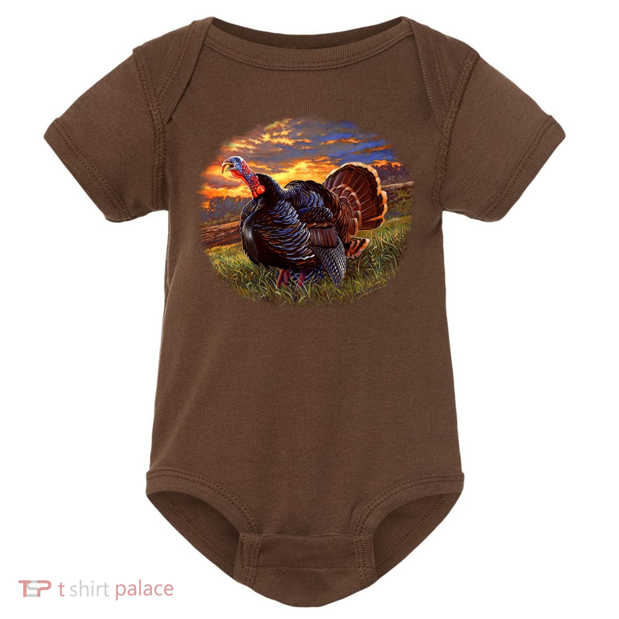 The Sunrise Turkey Baby Bodysuit