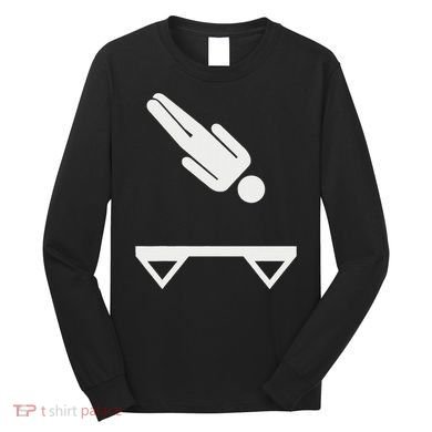 Trampoline Symbol Long Sleeve Shirt
