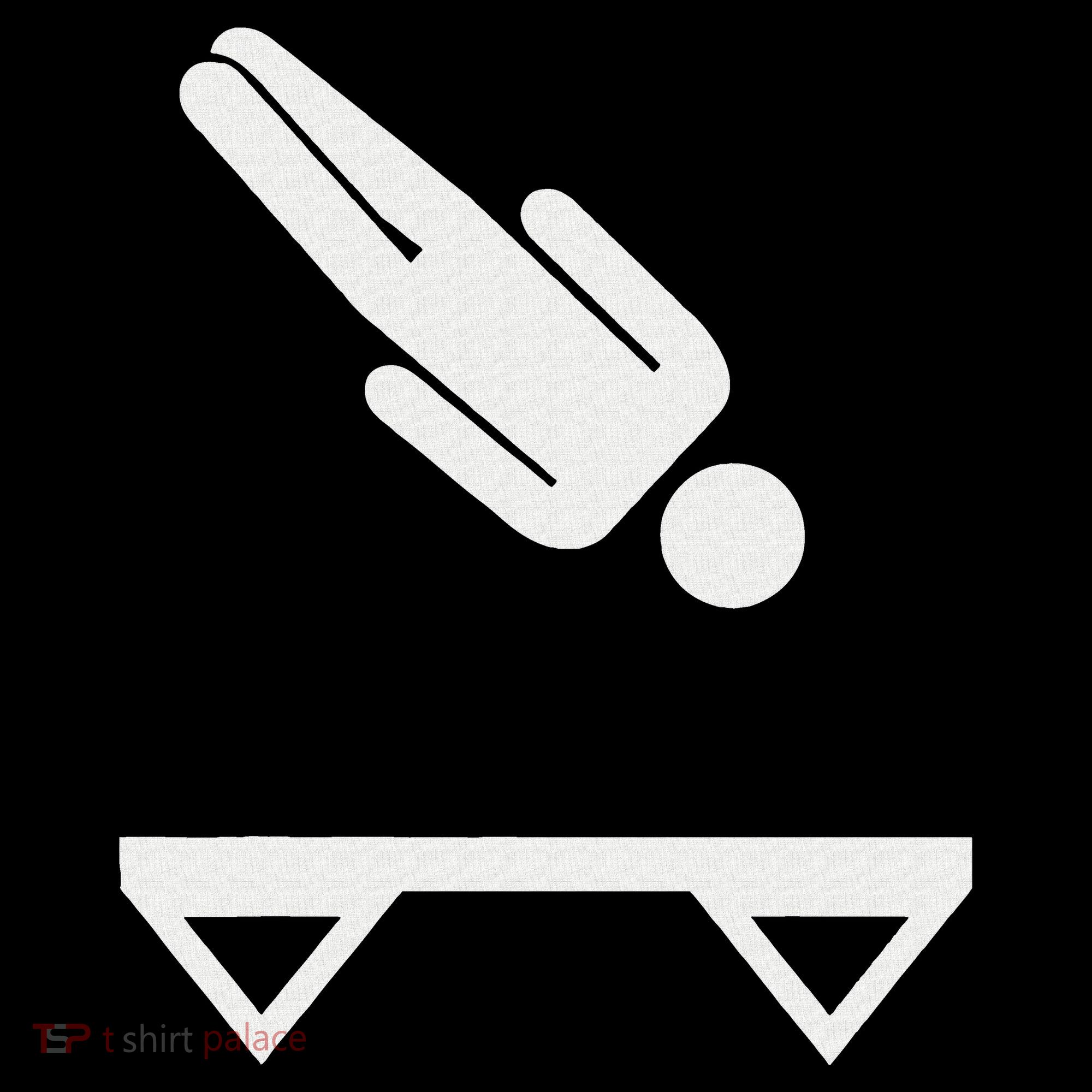 Trampoline Symbol Apron