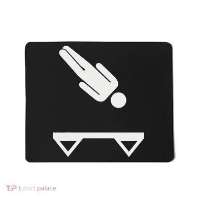 Trampoline Symbol Mousepad