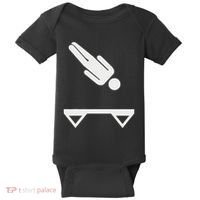 Trampoline Symbol Baby Bodysuit thumb 0