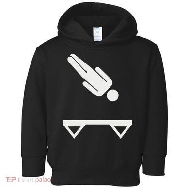 Trampoline Symbol Toddler Hoodie