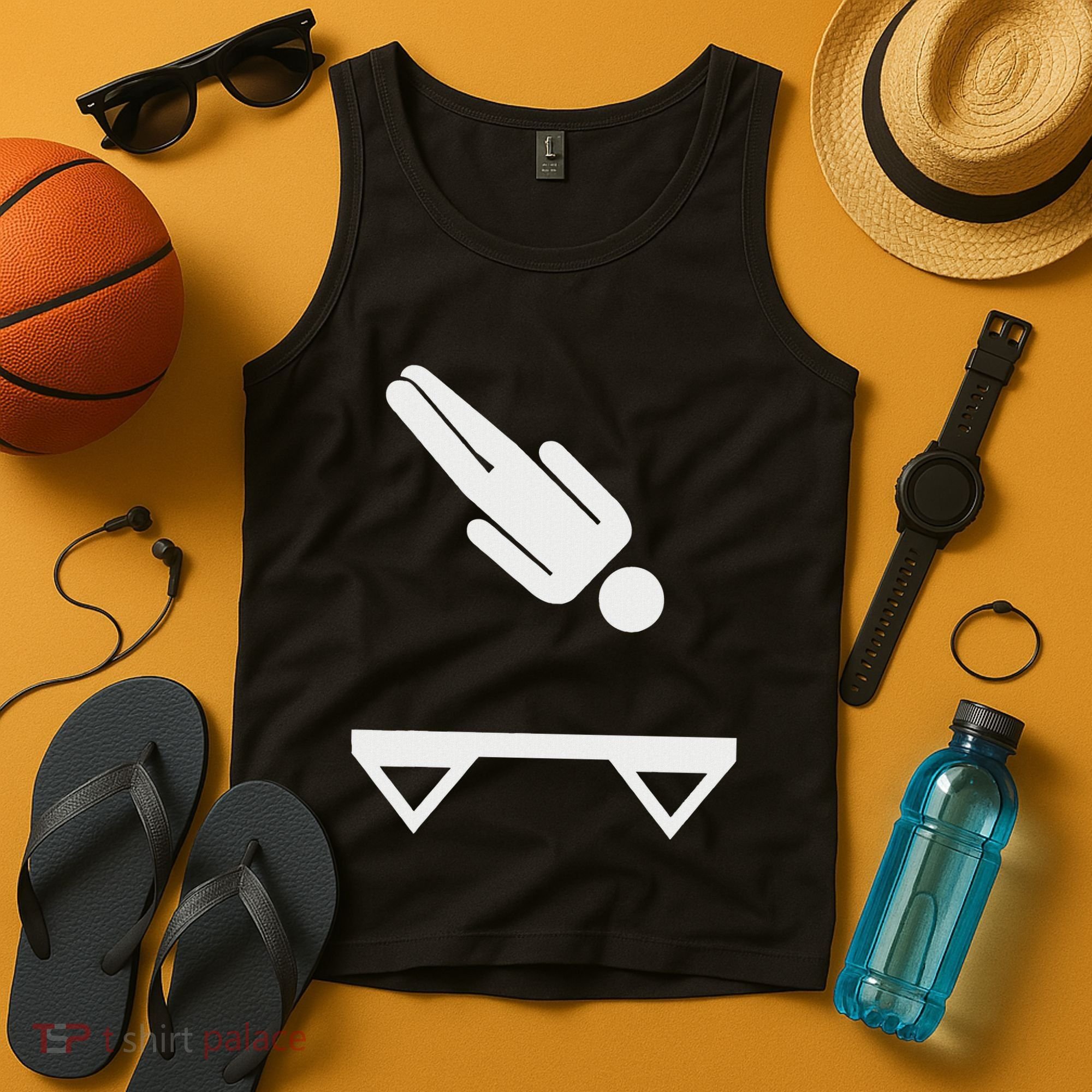Trampoline Symbol Tank Top
