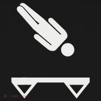 Trampoline Symbol Tank Top thumb 6