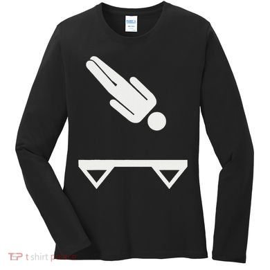 Trampoline Symbol Women's Long Sleeve Shirt