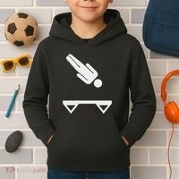 Trampoline Symbol Kids Hoodie thumb 2