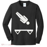 Trampoline Symbol Kids Long Sleeve Shirt thumb 0