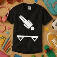 Trampoline Symbol Kids T-Shirt thumb 3