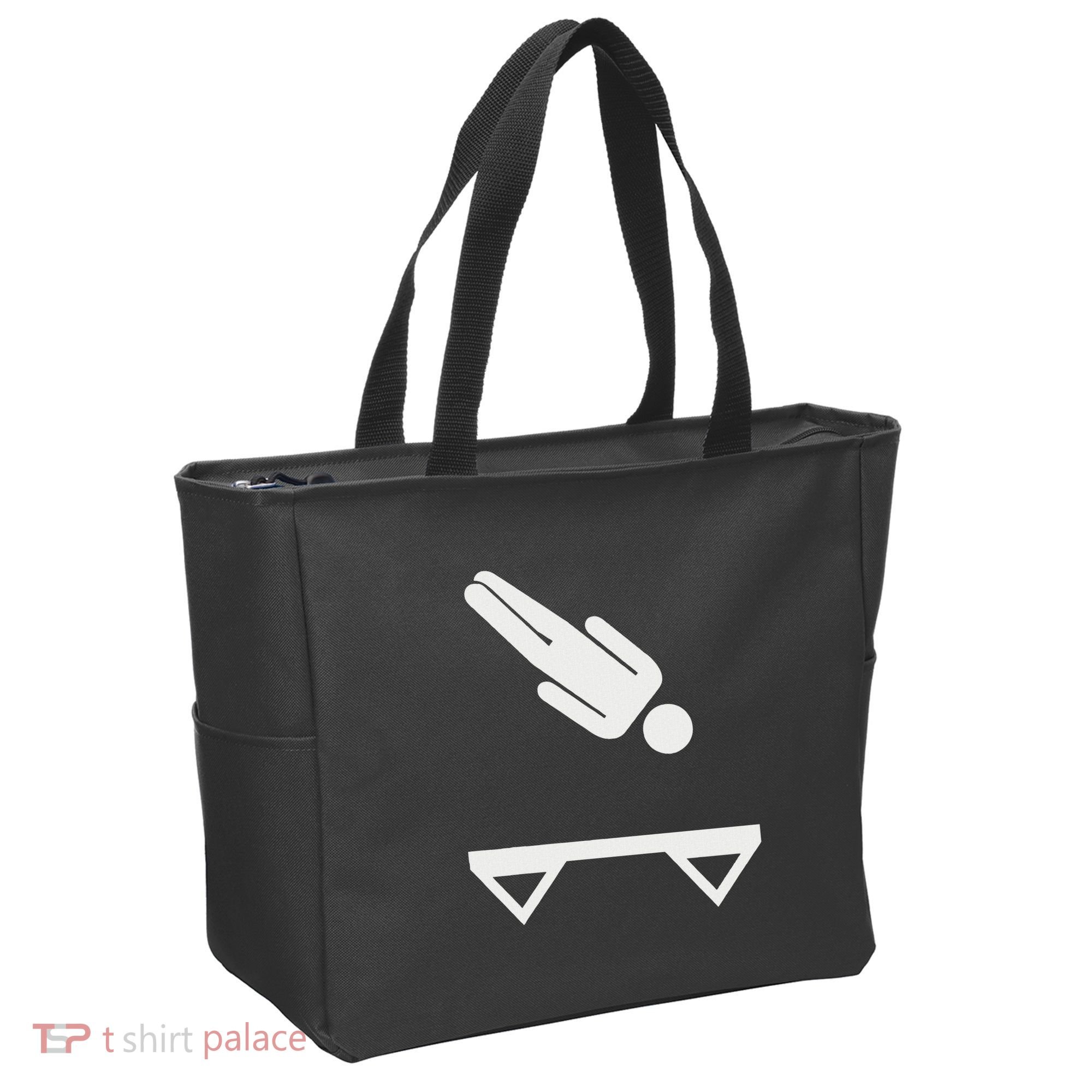 Trampoline Symbol Tote Bag