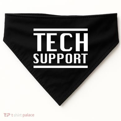 Tech Support USA-Made Doggie Bandana