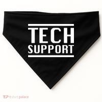 Tech Support USA-Made Doggie Bandana thumb 0