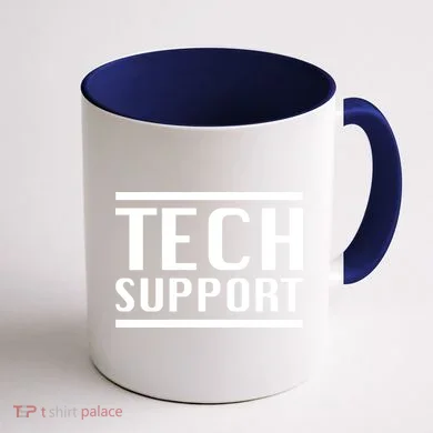 Tech Support Coffee Mug back