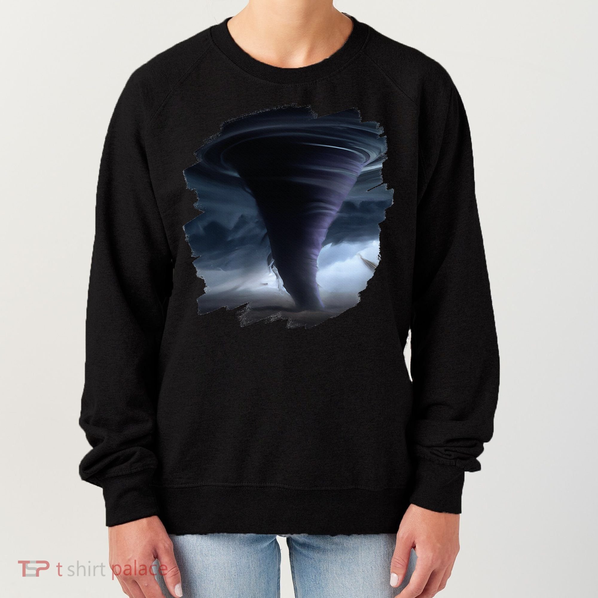 Tornado Storm Tornados Nature Weather Chaser Meteorologist Women's Sweatshirt