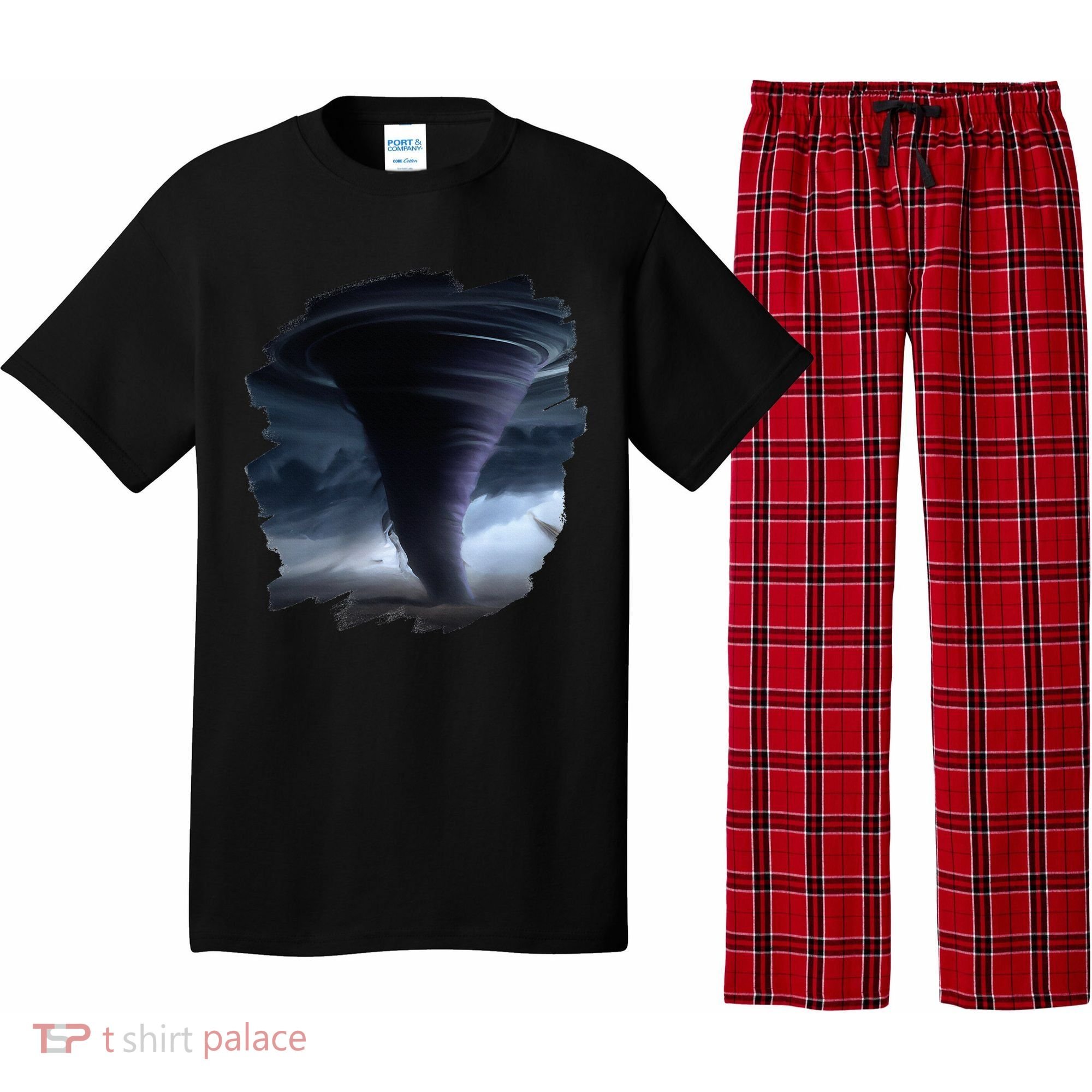Tornado Storm Tornados Nature Weather Chaser Meteorologist Pajama Set